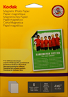 Kodak Magnetic Photo paper