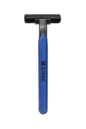 Max Disposable Razor 2 BLUE-BLACK FRONT